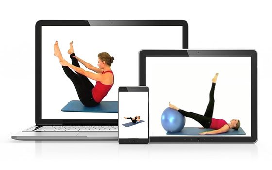 Video Pilates cours en ligne