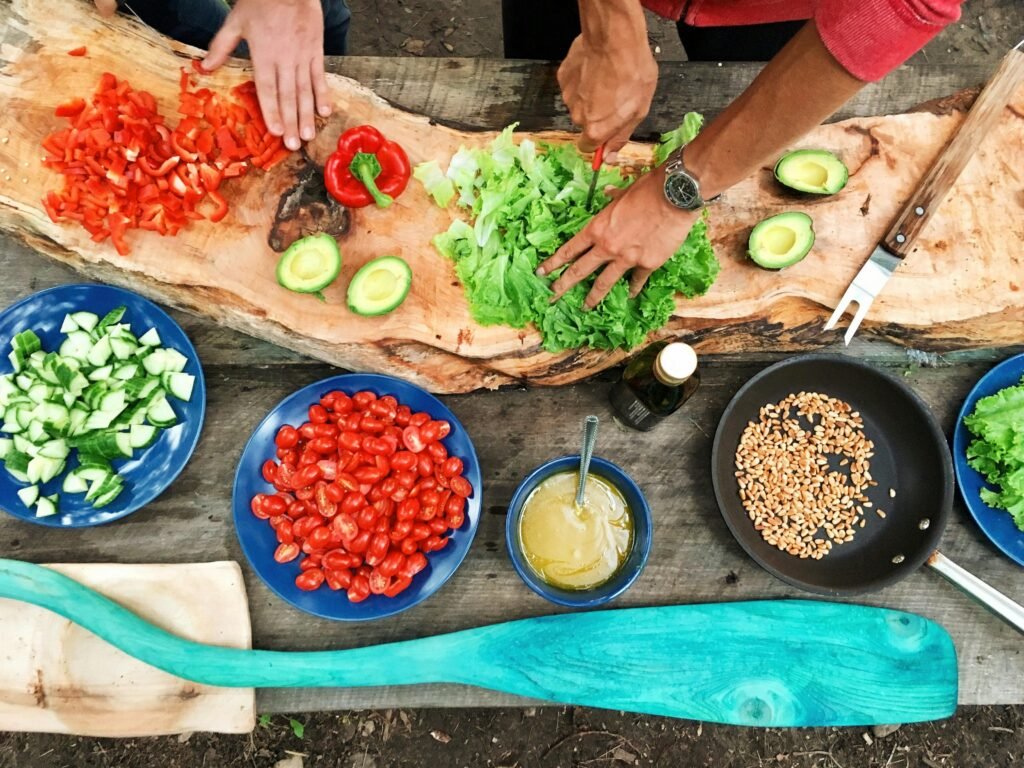 Cuisiner Sain Legumes Frais Sante