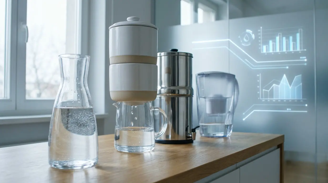Gravity water filters purity and informed choice